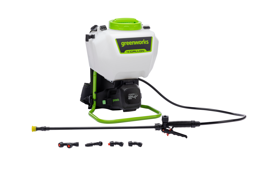 Опрыскиватель аккумуляторный Greenworks , 24V, с АКБ 2Ач и ЗУ