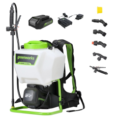 Опрыскиватель аккумуляторный Greenworks , 24V, с АКБ 2Ач и ЗУ