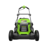 Аккумуляторная газонокосилка Greenworks GD40LM411k8, 40v, 41 см, 1.2 кВт, в комплекте с АКБ 8 А·ч и ЗУ