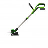 Триммер Greenworks G24LT30k2 Gen 2, 24v, 30 см, в комплекте с АКБ 2 А·ч и ЗУ (аккумуляторный)