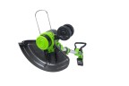 Триммер Greenworks G24LT30k2 Gen 2, 24v, 30 см, в комплекте с АКБ 2 А·ч и ЗУ (аккумуляторный)