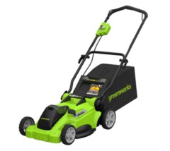 Газонокосилка Greenworks GD40LM16Xk4 Gen 2, 40v, 41 см, в комплекте с АКБ 4 А·ч и ЗУ (аккумуляторная)