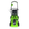 Газонокосилка Greenworks GD40LM16Xk4 Gen 2, 40v, 41 см, в комплекте с АКБ 4 А·ч и ЗУ (аккумуляторная)