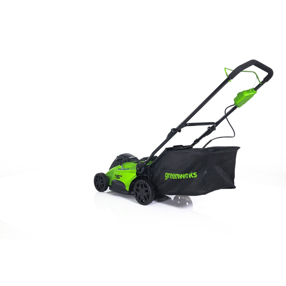 Газонокосилка Greenworks GD40LM16Xk4 Gen 2, 40v, 41 см, в комплекте с АКБ 4 А·ч и ЗУ (аккумуляторная)