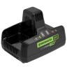 Универсальное зарядное устройство Greenworks G60DC10, 60v, сила тока 10А, для 2-х аккумуляторов