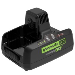 Универсальное зарядное устройство Greenworks G60DC10, 60v, сила тока 10А, для 2-х аккумуляторов
