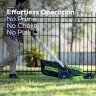 Газонокосилка Greenworks GD60LM61k5 Twin Force, 60v, 61 см, в комплекте с АКБ 5 А·ч и ЗУ (аккумуляторная, самоходная)