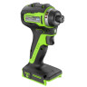 Винтоверт ударный акк. Greenworks ID3170, 24V, б/щет, 0-3200об/мин, 4000 уд/мин, HEX 1/4, 170Нм, без АКБ и ЗУ